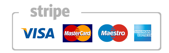 Accepted payment cards